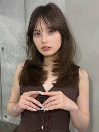 ミディアム GLROW 大宮 ANNEXのヘアスタイル