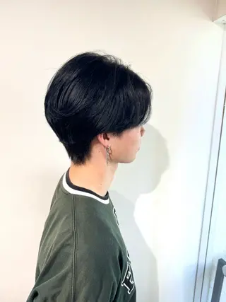 ショート メンズ コトミ【メンズ】 【曲がる縮毛矯正】のヘアスタイル