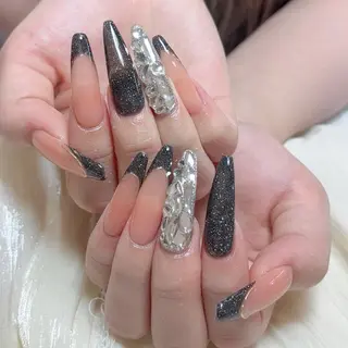 ネイル 🎀nana🫧 ワンホンネイル🎀のネイルデザイン