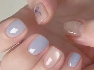 ネイル 𝓎𝓊𝓏𝓊 ˚ ༘♡のネイルデザイン