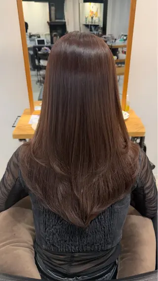 ロング かおり/似合わせ/ 透明感カラーのヘアスタイル