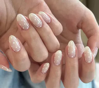 ネイル candy nail 韓国風ワンホンネイルのネイルデザイン