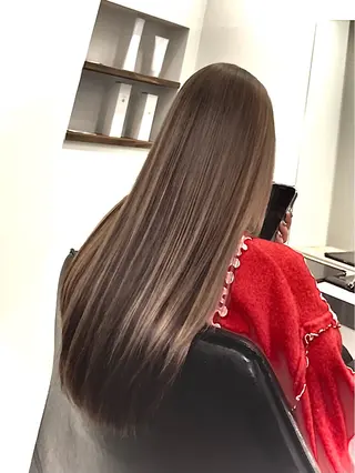 ロング 久次米智人/艶/美髪 /透明感カラーのヘアスタイル