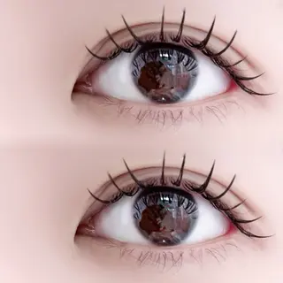 マツエク・マツパ 上下エクステ/束感 🎀Luaのマツエク・マツパデザイン