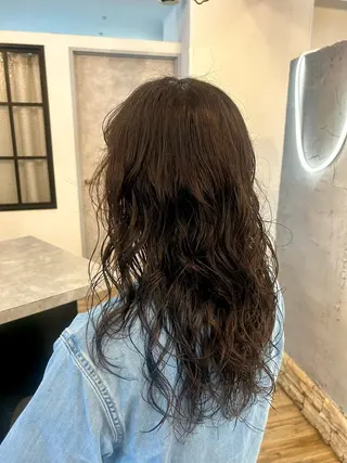 ロング パーマ ブリーチ/ヘアセット 🪞🌙minamiのヘアスタイル