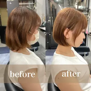 ショート ショート/ボブ/✂️ 石井啓介のヘアスタイル