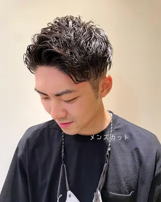 メンズ CASANE 大橋康智のヘアスタイル