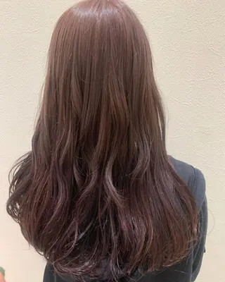 ロング カラー hubhair レイヤー/透明感のヘアスタイル