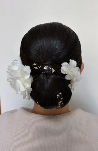 ヘアアレンジ 髪質改善/艶髪 土屋恵梨花のヘアスタイル