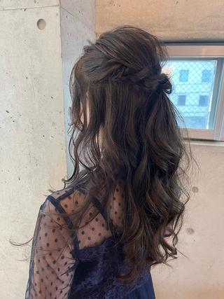 ヘアアレンジ .. monpaのヘアスタイル