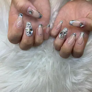 セミロング 東海最大級 レディスペネイルのネイルデザイン