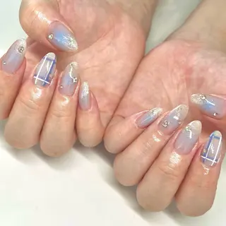 ネイル &U新松戸 スカルプ パラジェルフィルインのネイルデザイン