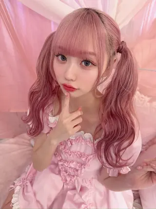 カラー リルミーミュエナ💎 大須/矢場町/上前津のヘアスタイル