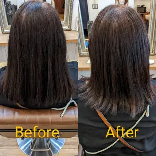 セミロング 【泉中央】CLASS 中村のヘアスタイル