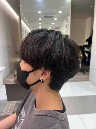 メンズ 松田 かのあのヘアスタイル