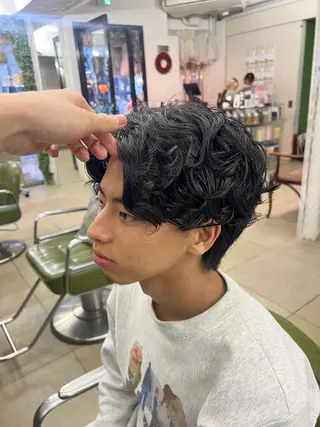 メンズ 野崎 海翔のヘアスタイル