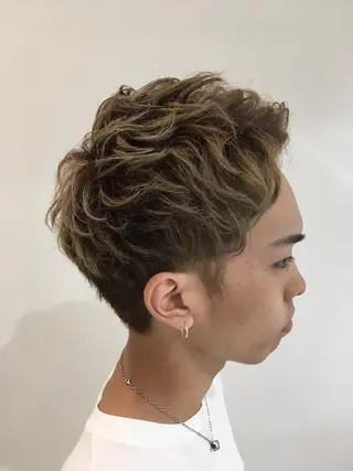 メンズ NYNY四條畷店 森 亮人のヘアスタイル