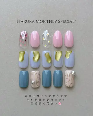 ネイル HARUKA ネイリスト福岡/薬院のネイルデザイン
