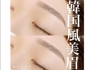 マツエク・マツパ アイブロウ Blanc School Hのマツエク・マツパデザイン