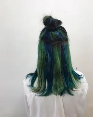 カラー fulam/ WATANABEのヘアスタイル