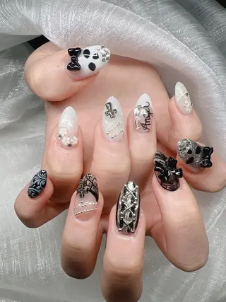 ネイル Lee Nails チップ長さだし専門店のネイルデザイン