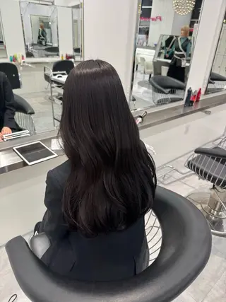 ロング カラー Parve  Mix 🫧梶川虹のヘアスタイル