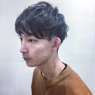 ショート パーマ ヘアアレンジ メンズ メンズスタイル ly本厚木のヘアスタイル