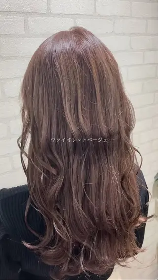 ロング 北田 瑠人のヘアスタイル