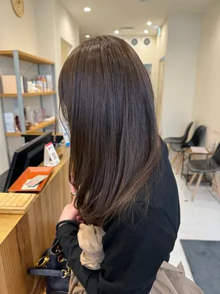 セミロング カラー 🐋湊 ゆうき 🫧のヘアスタイル