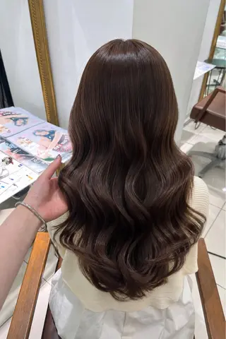 ロング 柔らかグレージュ🤍 髪質改善Hanakaのヘアスタイル