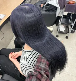 ロング miku/ラベンダー 透明感カラー🪻❤︎のヘアスタイル
