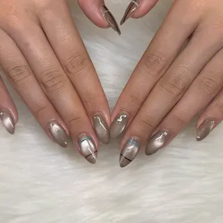 ネイル Bianca 川口 miyu ☘︎︎⋆͛のネイルデザイン