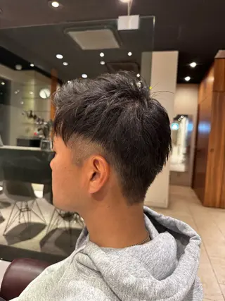 メンズ アサイ サラのヘアスタイル