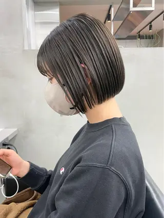 ショート カラー 華 /ショート/ボブのヘアスタイル