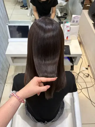 ロング カラー 🎀ゆい🎀 髪質改善カラー🎀のヘアスタイル