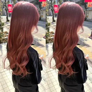 ロング カラー 立川✨ブリーチ・ ケアブリーチ✨のヘアスタイル