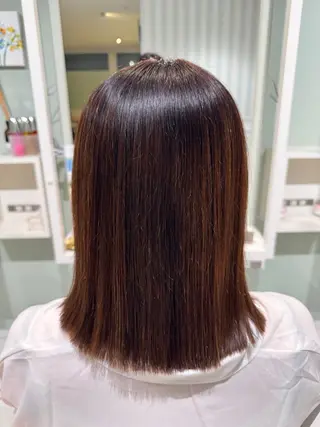 パーマ パーマ/透明感カラー /下村 伯のヘアスタイル