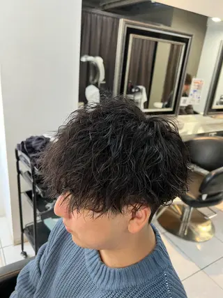 パーマ メンズ パーマ特化美容師 茂木広幸のヘアスタイル