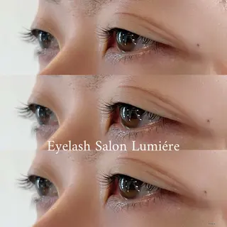 マツエク・マツパ Lumiére SAKURAのマツエク・マツパデザイン