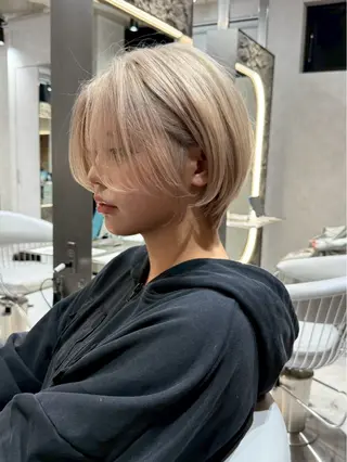 ショート カラー Lond Bloom 天神ショート/ボブのヘアスタイル