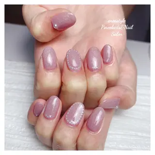 ミディアム ネイル 🐾enen style 🐾のネイルデザイン