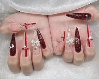 ネイル Lee Nails チップ長さだし専門店のネイルデザイン