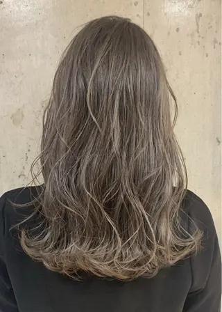 ロング カラー misa🫧ナチュラ ル縮毛矯正/髪質改善のヘアスタイル