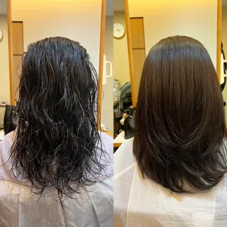 セミロング 美容室 LA BEAU大塚店のヘアスタイル