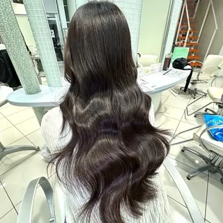 ロング カラー 髪質改善 竹川裕太のヘアスタイル