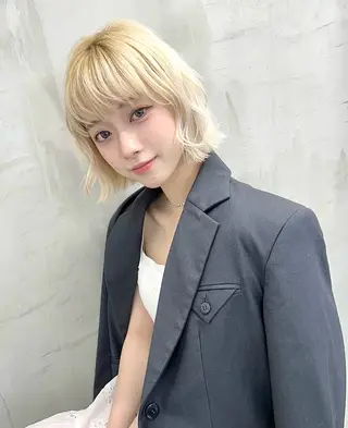 ショート ハイトーンカラー/ hinata🪽のヘアスタイル