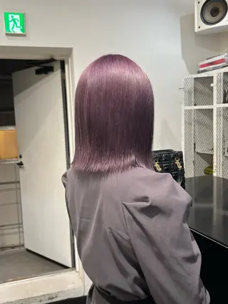 ミディアム カラー HARU//原宿🤍 リピート率NO.1のヘアスタイル