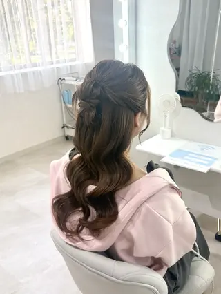 ヘアアレンジ ヘアセットサロン /上坪愛美のヘアスタイル