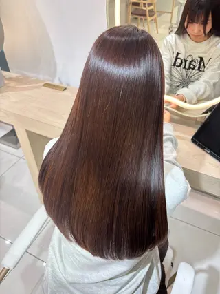 ロング 韓国透明感カラー🌀 yuukiのヘアスタイル