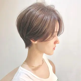 ショート カラー 髪質改善特化 谷口祐綺のヘアスタイル